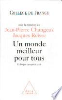 Un monde meilleur pour tous