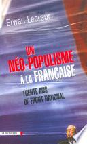 Un néo-populisme à la française