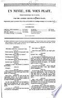 Un neveu, s' il vous plait