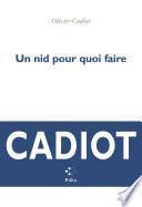 Un nid pour quoi faire