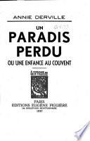 Un paradis perdu