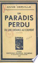 Un paradis perdu