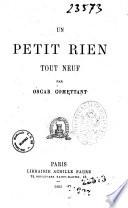 Un petit rien tout neuf par Oscar Comettant