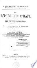 Un peuple noir devant les peuples blancs