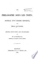 Un philosophe sous les toits, journal d'un homme heureux