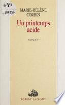 Un printemps acide