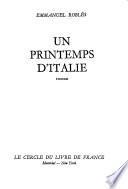 Un printemps d'Italie