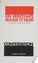 Un printemps rouge et noir