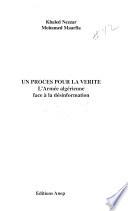 Un procès pour la vérité