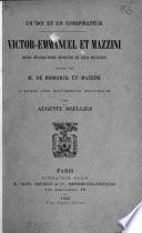 Un roi et un conspirateur, Victor-Emmanuel et Mazzini. Suivi de M. de Bismarck et Mazzini