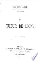 Un tueur de lions