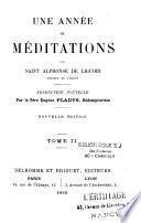 Une année de méditations