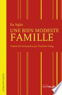 Une bien modeste famille
