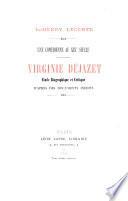Une comédienne au XIXe siècle, Virginie Déjazet