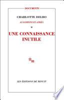 Une connaissance inutile