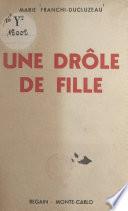 Une drôle de fille