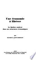 Une économie à libérer