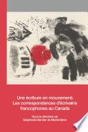 Une écriture en mouvement