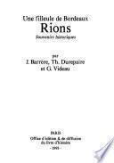 Une filleule de Bordeaux, Rions