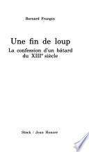 Une fin de loup