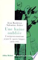Une haine oubliée