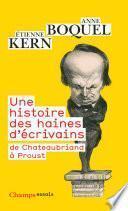 Une histoire des haines d'écrivains