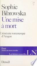 Une mise à mort