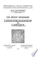 Une oeuvre nécessaire