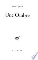 Une ombre