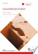 Une sandale dans le désert