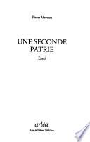 Une seconde patrie