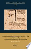 Une traduction toscane de l'Histoire ancienne jusqu'à César, ou Histoires pour Roger