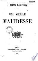 Une vieille maîtresse