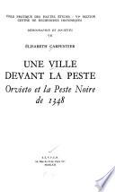 Une ville devant la peste
