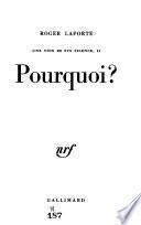 Une voix de fin silence
