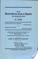 United States of America V. Sawyer