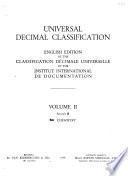 Universal decimal classification