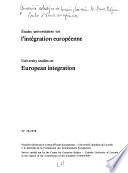 University studies on European integration