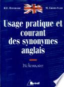 Usage Pratique Et Courant Des Synonymes Anglais