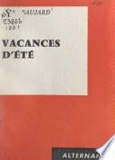 Vacances d'été
