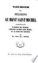 Vade-mecum des pélerins au mont Saint-Michel