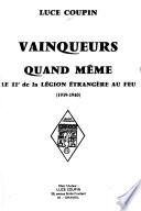 Vainqueurs quand même