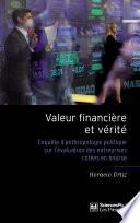 Valeur financière et vérité