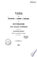 Varia: Sourire-Aimer-Songer, Souvenances