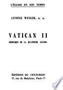 Vatican II.: Chronique de la quatrieme session