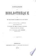 Veilingcatalogus, boeken Delignières de Bomnuy et de Saint-Amand, 27-28 mei 1872