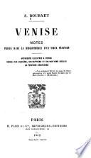 Venise, notes prises dans la bibliothèque d'un vieux Vénitien