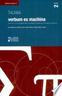 Verbum ex machina (TALN vol. 2)