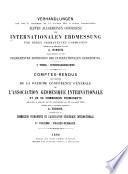 Verhandlungen der vom 25. september bis 12. october 1895 in Berlin abgehaltenen elften allgemeinen conferenz der Internationalen erdmessung und deren Permanenten commission