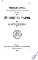 Véritable portrait de Voltaire